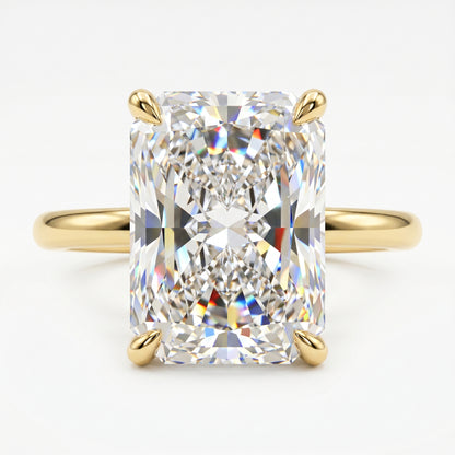 2.00ct Radiant cut  Natural Diamond Engagement Ring