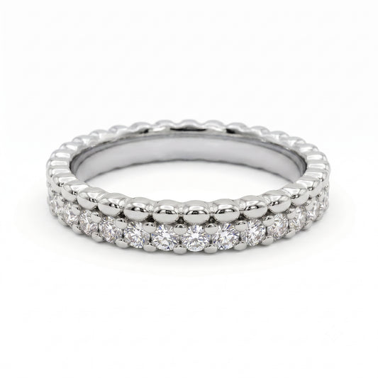 wedding band lab grown diamonds​

