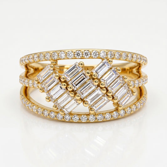 baguette diamond ring​

