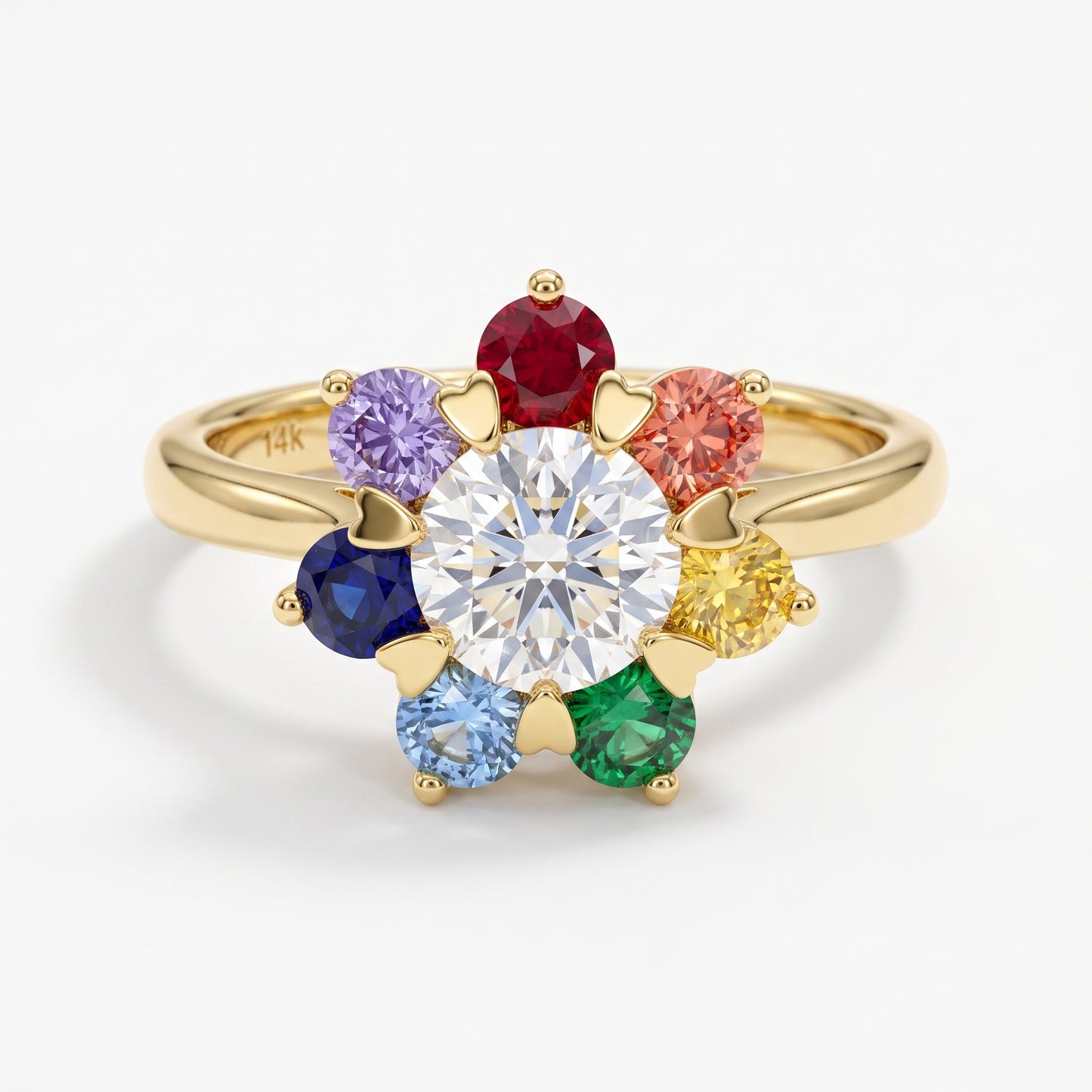1.50ct Round Cut Lab-Grown Engagement Ring