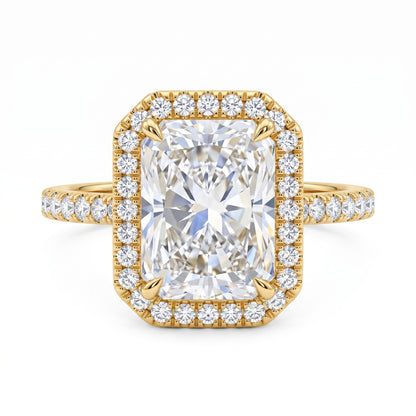2.00tw Radiant cut Lab-Grown engagement ring