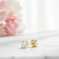 stud gold small earrings
