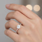1.12 ct Round Lab Diamond Engagement Ring | Amavida