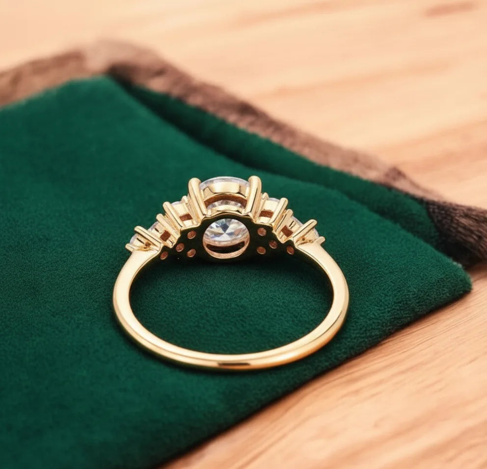 1.18 ct Round Cut Lab Diamond Ring – Ethical Luxury