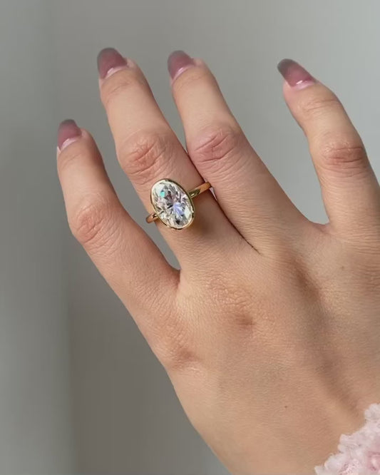 Moissanite Ring 