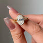 3.00 Ct Oval Cut Moissanite Engagement Ring