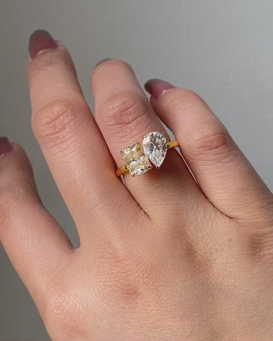 Moissanite Ring