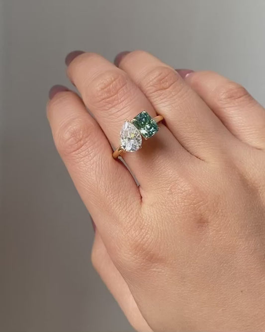 Moissanite Ring