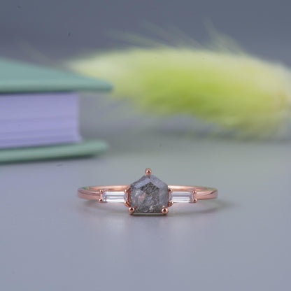 grey diamond ring 