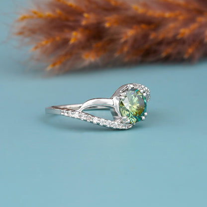 Moissanite Ring