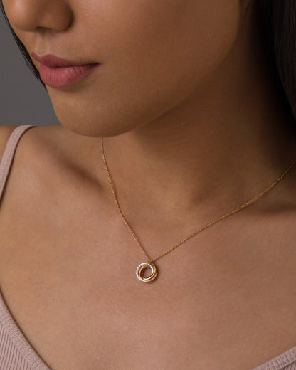 Moissanite necklace