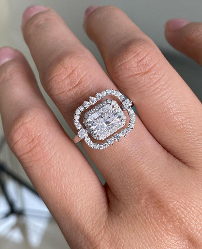 Moissanite Ring