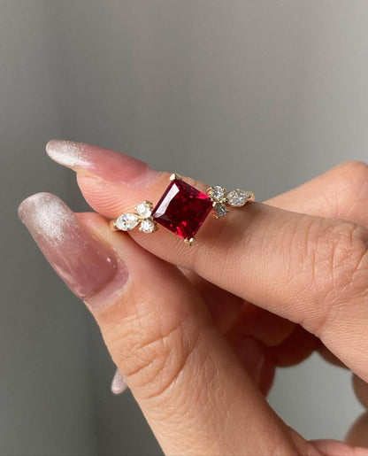 ruby engagement ring​

